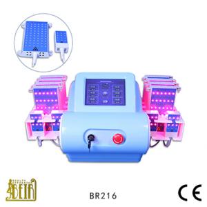 Lymph Drainage Stimulation Lipolaser Fat Reduction Equipment Blue ABS Case